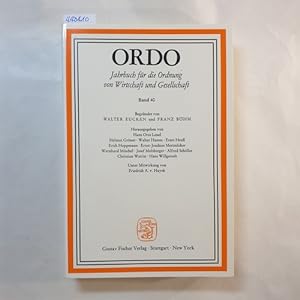 Seller image for ORDO - Jahrbuch fr die Ordnung von Wirtschaft und Gesellschaft, Band 40 for sale by Gebrauchtbcherlogistik  H.J. Lauterbach