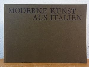 Imagen del vendedor de Moderne Kunst aus Italien. Ausstellung im Fritz-Henler-Haus, Dortmund, 7. Mai bis 25. Mai 1966 a la venta por Antiquariat Weber
