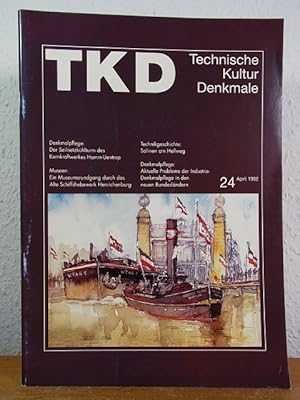 Bild des Verkufers fr TKD - Technische Kulturdenkmale. Heft Nr. 24, April 1992 zum Verkauf von Antiquariat Weber