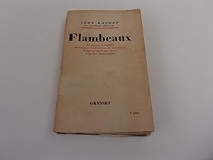 Immagine del venditore per FLAMBEAUX. Franois Rabelais. Montaigne et l'ambiance du savoir.Hugo grandi par l'exil. Charles Baudelaire venduto da occasion de lire