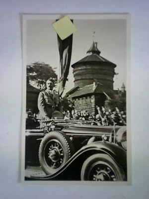 Der Führer in der Stadt der Reichsparteitage - Propagandapostkarte