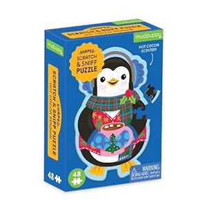 Seller image for Hot Cocoa Penguin 48 Piece Scratch and Sniff Shaped Mini Pzl (Hardcover) for sale by Grand Eagle Retail