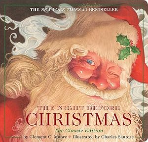Bild des Verkufers fr The Night Before Christmas Board Book: The Classic Edition, the New York Times Bestseller (Christmas Book) zum Verkauf von moluna