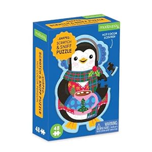 Seller image for Hot Cocoa Penguin 48 Piece Scratch and Sniff Shaped Mini Pzl (Hardcover) for sale by CitiRetail