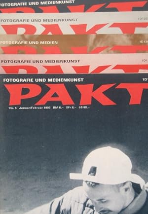 Immagine del venditore per Pakt. Fotografie und Medienkunst. Heft 5, 6, 8, 9. 4 Hefte. venduto da Antiquariat Bernd Preler