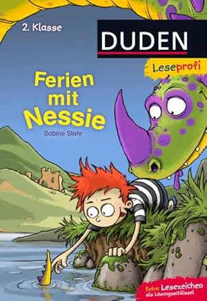 Bild des Verkufers fr Duden Leseprofi   Ferien mit Nessie, 2. Klasse: Kinderbuch fr Erstleser ab 7 Jahren (Lesen lernen 2. Klasse, Band 9) zum Verkauf von AHA-BUCH