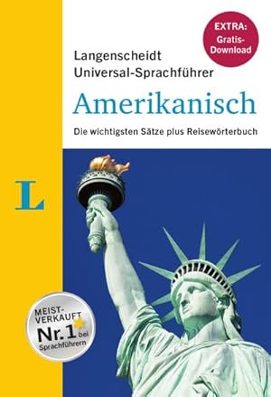 Bild des Verkufers fr Langenscheidt Universal-Sprachfhrer Amerikanisch - Buch inklusive E-Book zum Thema  Essen & Trinken": Die wichtigsten Stze plus Reisewrterbuch : Die wichtigsten Stze plus Reisewrterbuch. Extra: Gratis-Download. Inklusive E-Book zum Thema 'Essen & Trinken' zum Verkauf von AHA-BUCH