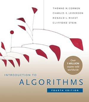 Bild des Verkufers fr Introduction to Algorithms, fourth edition zum Verkauf von AHA-BUCH