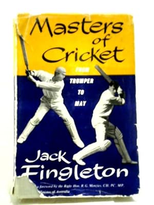 Seller image for Masters of cricket from Trumper to May for sale by World of Rare Books