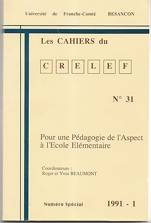 Bild des Verkufers fr Pour une pdagogie de l'aspect  l'cole lmentaire zum Verkauf von Librairie Franoise Causse