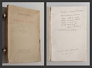 Traité de la prière. Texte inédit avec une introduction et des notes par Philippe Bertault.