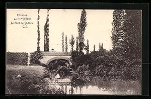 Image du vendeur pour Carte postale St-Ouie, Le Pont de St-Ouie mis en vente par Bartko-Reher