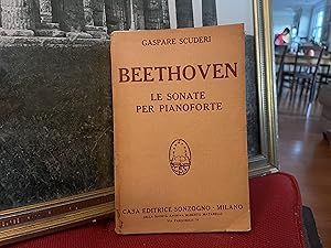 Seller image for Beethoven Le Sonate per Pianoforte for sale by Raaro Books