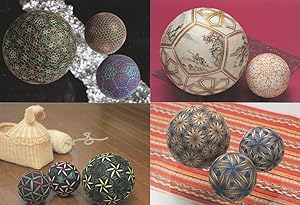 Immagine del venditore per Temari Folk Art Hand Made Crafts Balls 4x Japanese Postcard s venduto da Postcard Finder