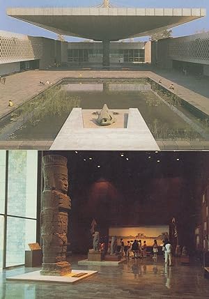 Tula Room Atlantis Museum Of Anthropology 2x Mexico Postcard s