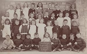 Swanage Infants County School Children Dorset Antique Photo Postcard