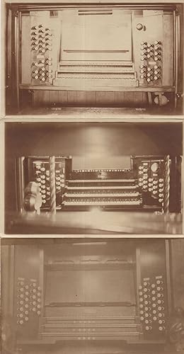 Antique Church Organ 3x Unidentified Organs Old Postcard s