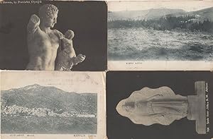 Stele Statue Hermes God Greek 4x Antique Greece Postcard s