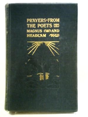 Bild des Verkufers fr Prayers From The Poets zum Verkauf von World of Rare Books