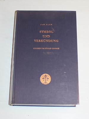 Bild des Verkufers fr Symbol und Verkndung. Studien um Stefan George. (Widmungsexemplar, signiert). zum Verkauf von Antiquariat Diderot