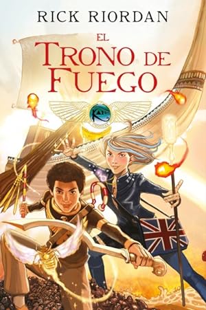 Seller image for El trono de fuego / The Throne of Fire : Novela grfica / The Graphic Novel -Language: spanish for sale by GreatBookPrices