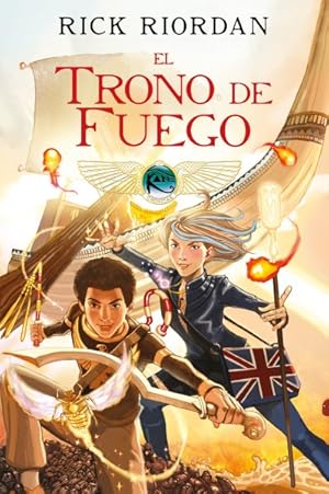 Seller image for El trono de fuego / The Throne of Fire : Novela grfica / The Graphic Novel -Language: spanish for sale by GreatBookPrices