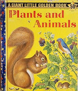 Bild des Verkufers fr A Giant Little Golden Book about Plants and Animals zum Verkauf von Moneyblows Books & Music