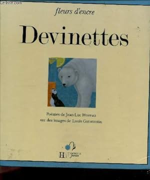 Seller image for Devinettes - poemes de Jean-Luc Moreau sur des image de Louis Constantin for sale by Le-Livre