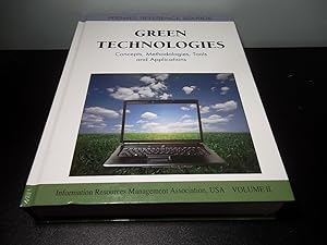 Image du vendeur pour Green Technologies: VOLUME II (ONLY) mis en vente par Eastburn Books