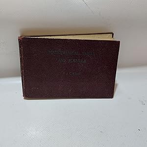 Seller image for Mathematical Tables and Formulae for Engineers and Technical Students for sale by Cambridge Rare Books