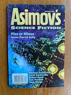 Imagen del vendedor de Asimov's Science Fiction December 2010 a la venta por Scene of the Crime, ABAC, IOBA