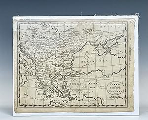 1792 Thomas Kitchin Engraved Map of Turkey, Eastern Europe, and Hungary