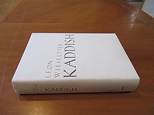 Seller image for Kaddish (Hardcover, First Printing) for sale by Arroyo Seco Books, Pasadena, Member IOBA