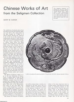 Image du vendeur pour Chinese Works of Art from the Seligman Collection. An original article from Apollo, International Magazine of the Arts, 1966. mis en vente par Cosmo Books