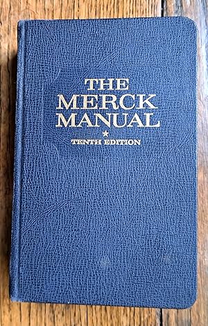 Seller image for The Merck Manual of Diagnosis and Therapy 10th Edition for sale by Grandma Betty's Books