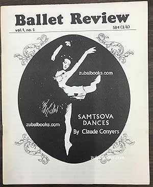 Bild des Verkufers fr Ballet Review. Volume 1, Number 5 zum Verkauf von Zubal-Books, Since 1961