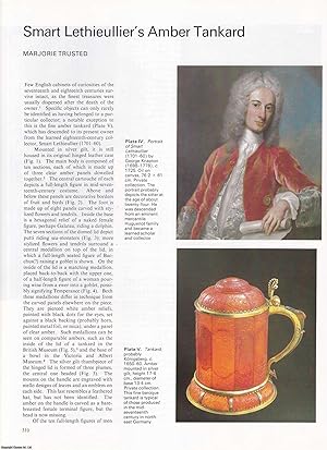 Seller image for Smart Lethieullier's Amber Tankard. An original article from Apollo, International Magazine of the Arts, 1985 for sale by Cosmo Books