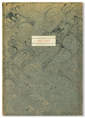 Image du vendeur pour THE GIFT mis en vente par William Reese Company - Literature, ABAA