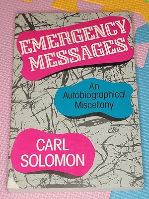 Seller image for Emergency Messages: An Autobiographical Miscellany for sale by Earthlight Books