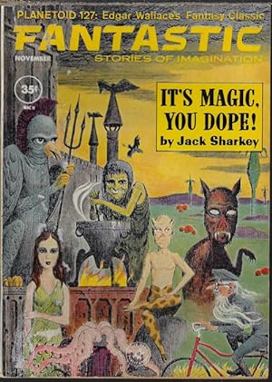 Imagen del vendedor de FANTASTIC Stories of the Imagination: November, Nov. 1962 a la venta por Books from the Crypt