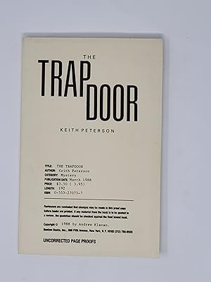 Seller image for The Trapdoor for sale by Cross Genre Books