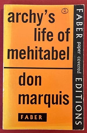 Imagen del vendedor de Archy's Life of Mehitable. a la venta por Plurabelle Books Ltd