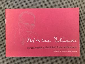 Seller image for Mircea Eliade: A Check-List of his Publications in the History of Religions for sale by The Groaning Board
