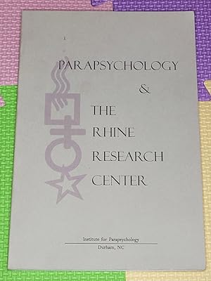 Bild des Verkufers fr Parapsychology and the Rhine Research Center zum Verkauf von Earthlight Books
