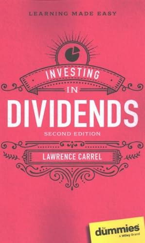 Imagen del vendedor de Investing in Dividends for Dummies a la venta por GreatBookPrices