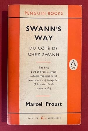 Image du vendeur pour Swann's Way. Du Côté De Chez Swann. mis en vente par Plurabelle Books Ltd