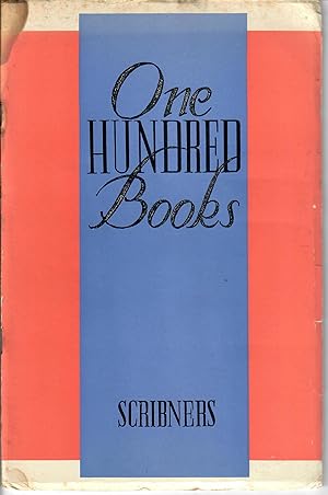 One Hundred Books: Catalogue 104