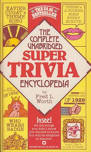 Immagine del venditore per The Completed Unabridged Super Trivia Encyclopedia venduto da Adventures Underground