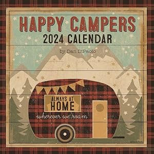 Immagine del venditore per Happy Campers 2024 Calendar venduto da GreatBookPrices