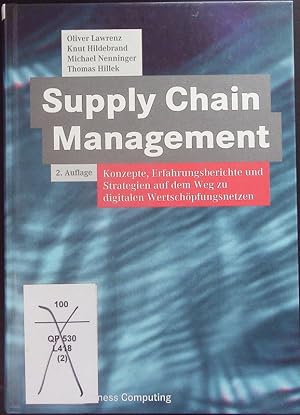 Seller image for Supply Chain Management. for sale by Antiquariat Bookfarm